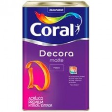 Decora Matte 18 litros Branca