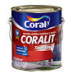 Coralit Esmalte Fosco 3,6 litros Preto