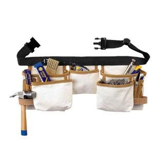 Cinto de Ferramentas em Lona 10 Bolsos Irwin