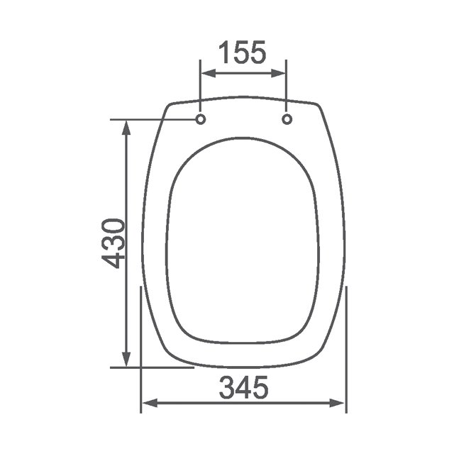 Assento Sanitário Astra Almofadado Stylus TSL/K Áqua-AG29 - Imagem 3