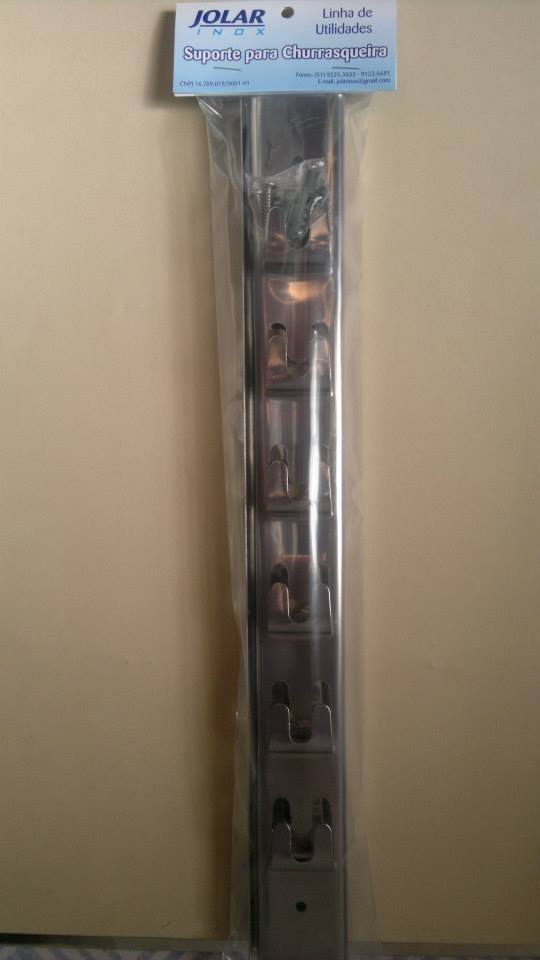 Suporte para Vara de Churrasqueira 40cm