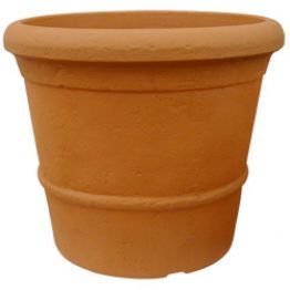 Vaso Rustico Terracota Sem Prato Japi