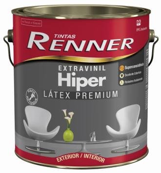 Extravinil Híper Látex 900ML Branco Ref. 8801 Renner
