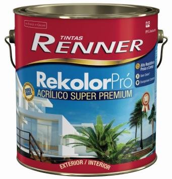 Rekolor Acrílico Semibrilho 900ml Branco Ref. 900 Renner