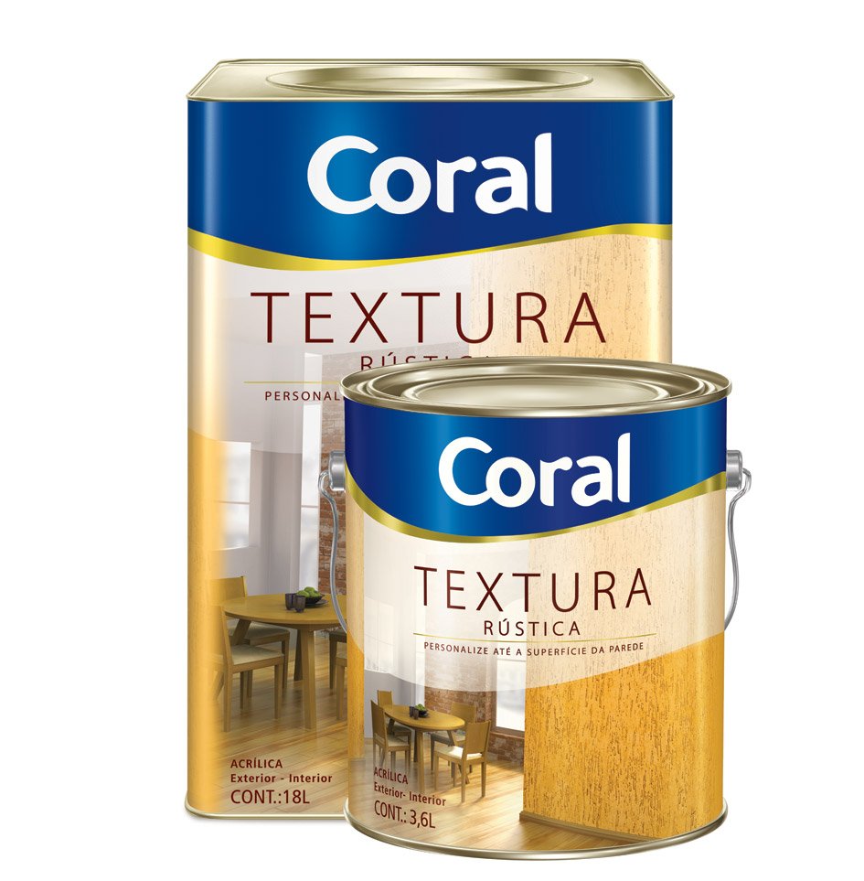 Textura Acrilica Rústica Coral 18L