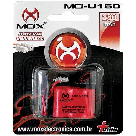 Bateria Telefone Sem Fio 280 MAH 3AAA 3,6V MO-P107