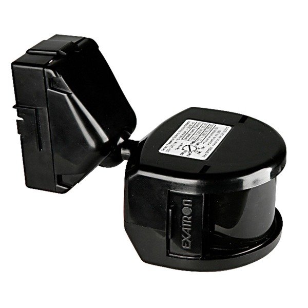 Sensor de Presença Externo Exatron Preto