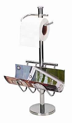 Papeleira Vertical Com Revisteiro Jackwal