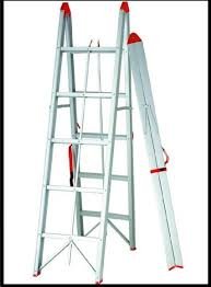 Escada de Alumínio Tubo Slim 1,48m