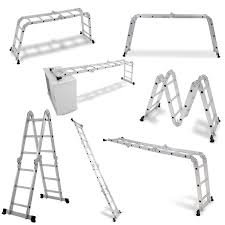 Escada de Alumínio Multifuncional 3 x 4 Worker