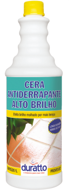 Cera Antiderrapante Alto Brilho 1l Duratto