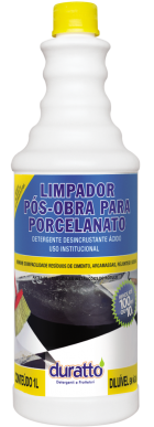 Limpador de Pisos Porcelanatos Pós-Obra 1l Duratto - Imagem 2