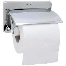 Porta Papel com Tampa e Rolete Jackwal