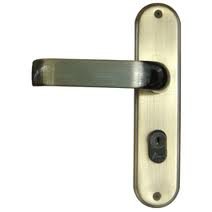 Fechadura Haga Brava Oxidado Espelho Inteiro Interna