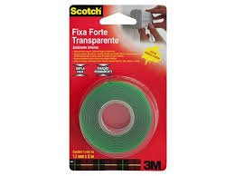 Fita Dupla Face VHB Fixa Forte 12mm X 2m 3M