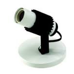 Spot para 1 Lâmpada Aletado Branco