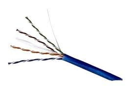 Cabo de Rede CAT5 Azul por Metro
