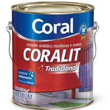 Coralit Esmalte Alto brilho 3,6l Alumínio