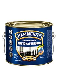 Hammerite Brilhante 2,4l Preto Coral