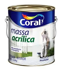 Massa Acrílica Coral 3,6L