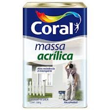 Massa Acrílica Coral 18L