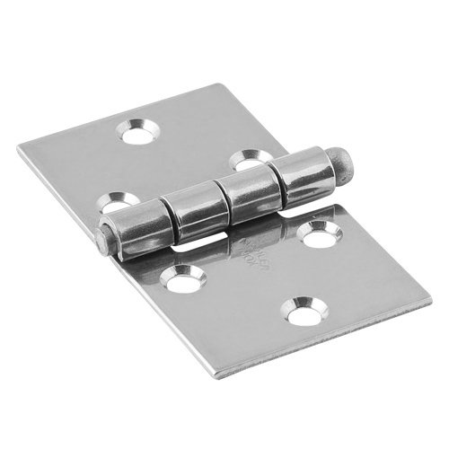 Dobradiça Pino Solto Quadrada de Inox 38mm x 66mm  Ref. 26 Mahler