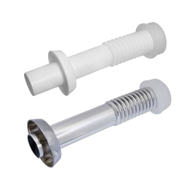 Tubo Ligação WC Ajustável Cromado Astra