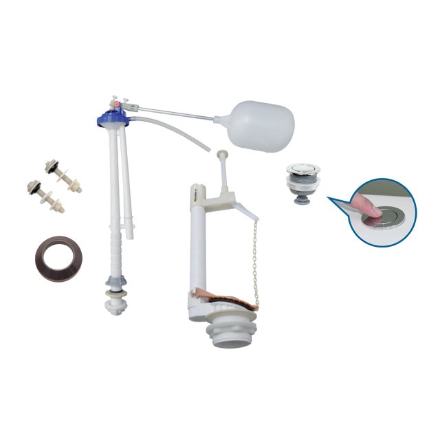 Kit Astra Conjunto Universal Superior para Caixa Acoplada MU/S