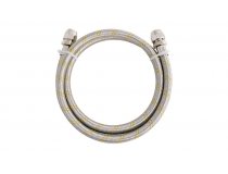 Mangueira para Gás Metálica 2,50m com Adaptadores Engate Rápido Blukit