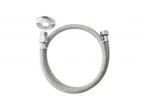 Mangueira para Gás Metálica 0,40m Rosca 1/2 Macho x Fêmea Blukit