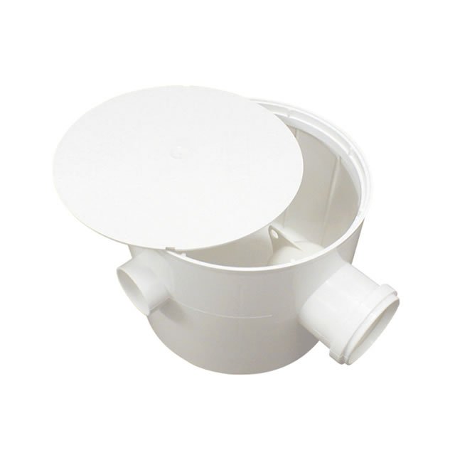 Caixa de Gordura Redonda 250mm Saída 75mm Modelo CG1/V Astra