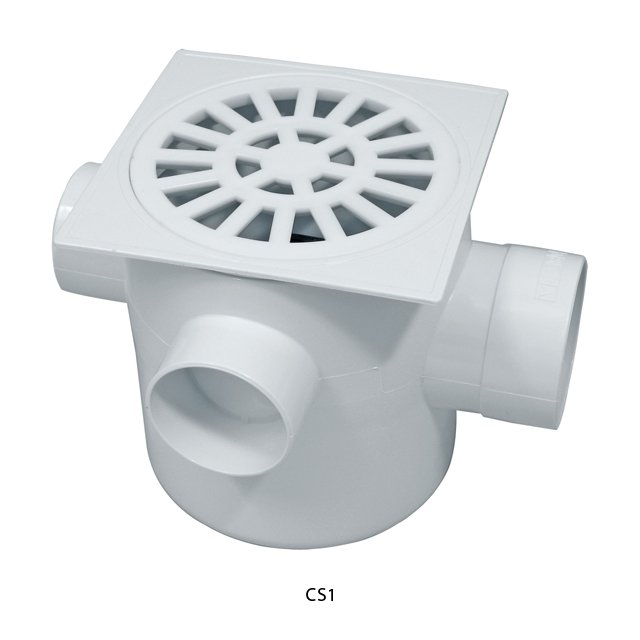 Caixa Sifonada Quadrada 100mm Saída 50mm Modelo CS1 Astra