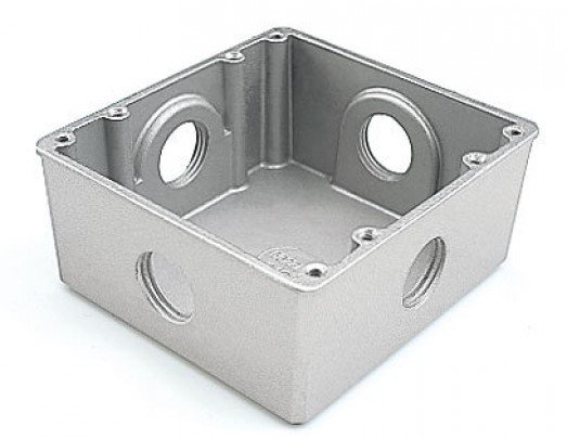 Caixa de Piso Baixa 4 x 4 3/4 Tramontina