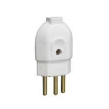 Pino macho 3 pinos 20A Branco Tramontina