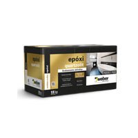 Rejunte Epóxi Parede Weber Branco Caixa com 1,5kg