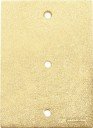Tampa para Caixa de Piso 4 x 2 Dourado com Furo Tramontina