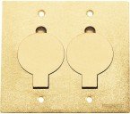 Tampa para Caixa de Piso 4 x 4 Dourado Unha Dupla Tramontina