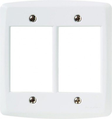 Placa Lux² 4X4 6 Postos Horizontal Tramontina - Imagem 2