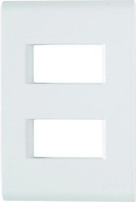 Placa Liz 4X2 2P Afastados Tramontina