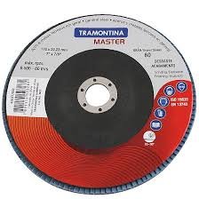 Disco Flap Cônico 4.1/2 Grão 120 Tramontina