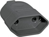 Pino fêmea 2 pinos 10A Preto Tramontina