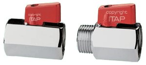 Registro de Esfera Metálico Mini 1/2 Macho x Fêmea Wog