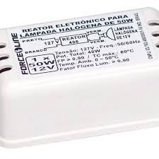 Transformador para Lâmpada Dicróica Eletrônico 1 x 50W x 220V Forceline