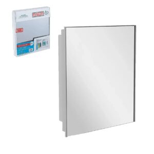 Armário para Banheiro em Plástico Modelo A41 Branco Astra