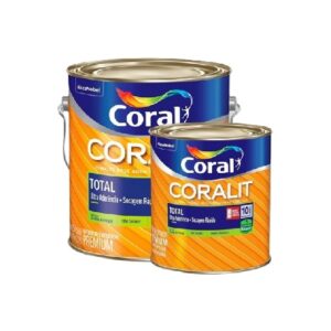 Coralit Total Branco Esmalte Acetinado 900ml