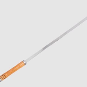 Espeto para Churrasco Aço Inox Mahler Liso 75cm