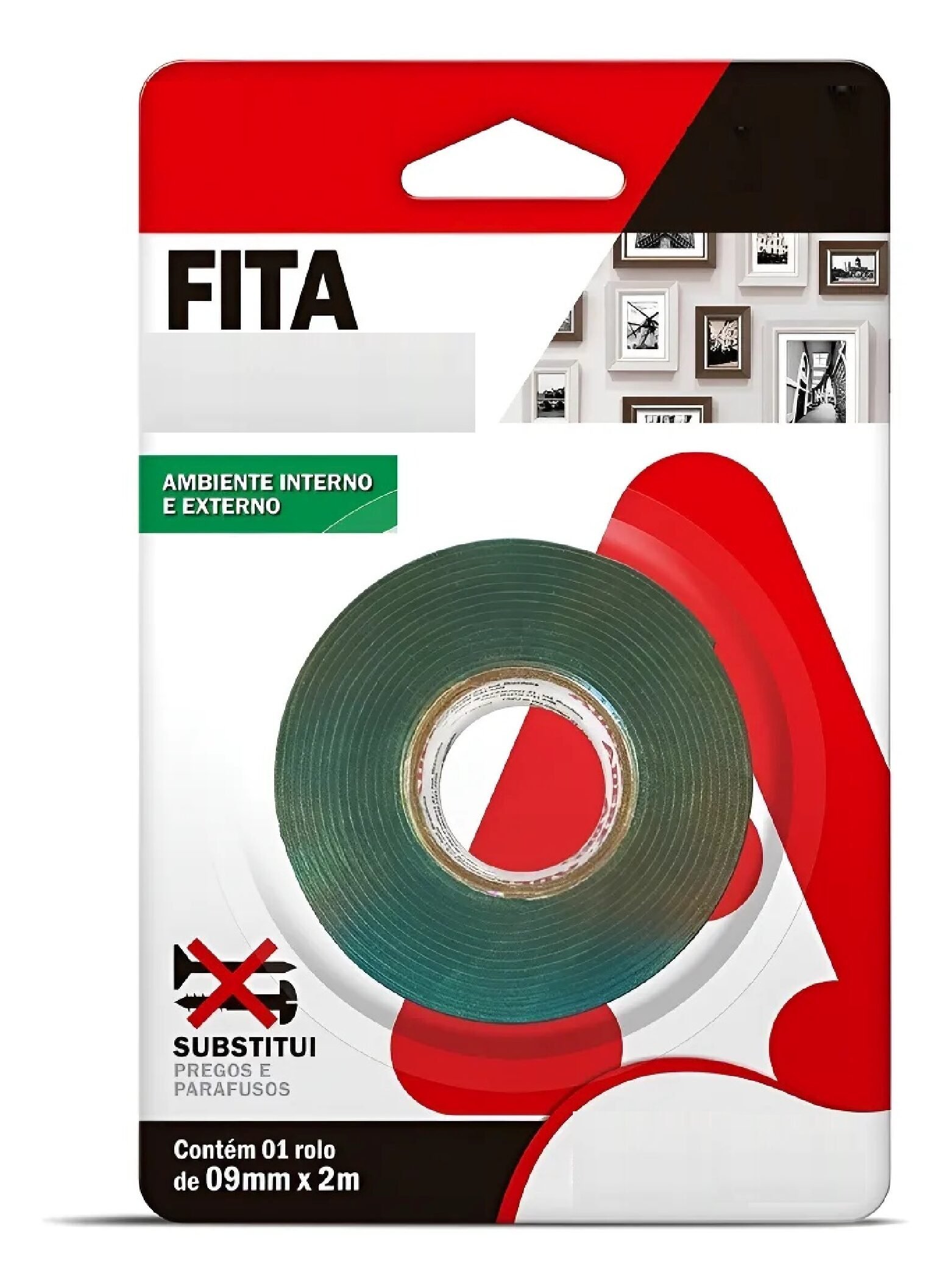 Fita Dupla Face Dupla Fix Pro 12mm X 2m
