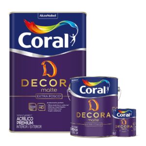 Decora Matte TInta Acrílica Fosca Premium18 litros Branca