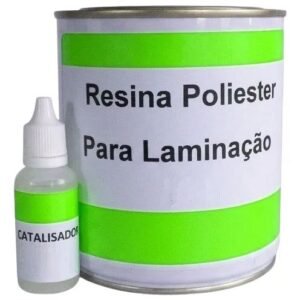 Resina Poliéster 900ml com Catalizador