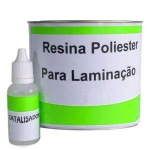 Resina Poliéster 400ml com Catalizador